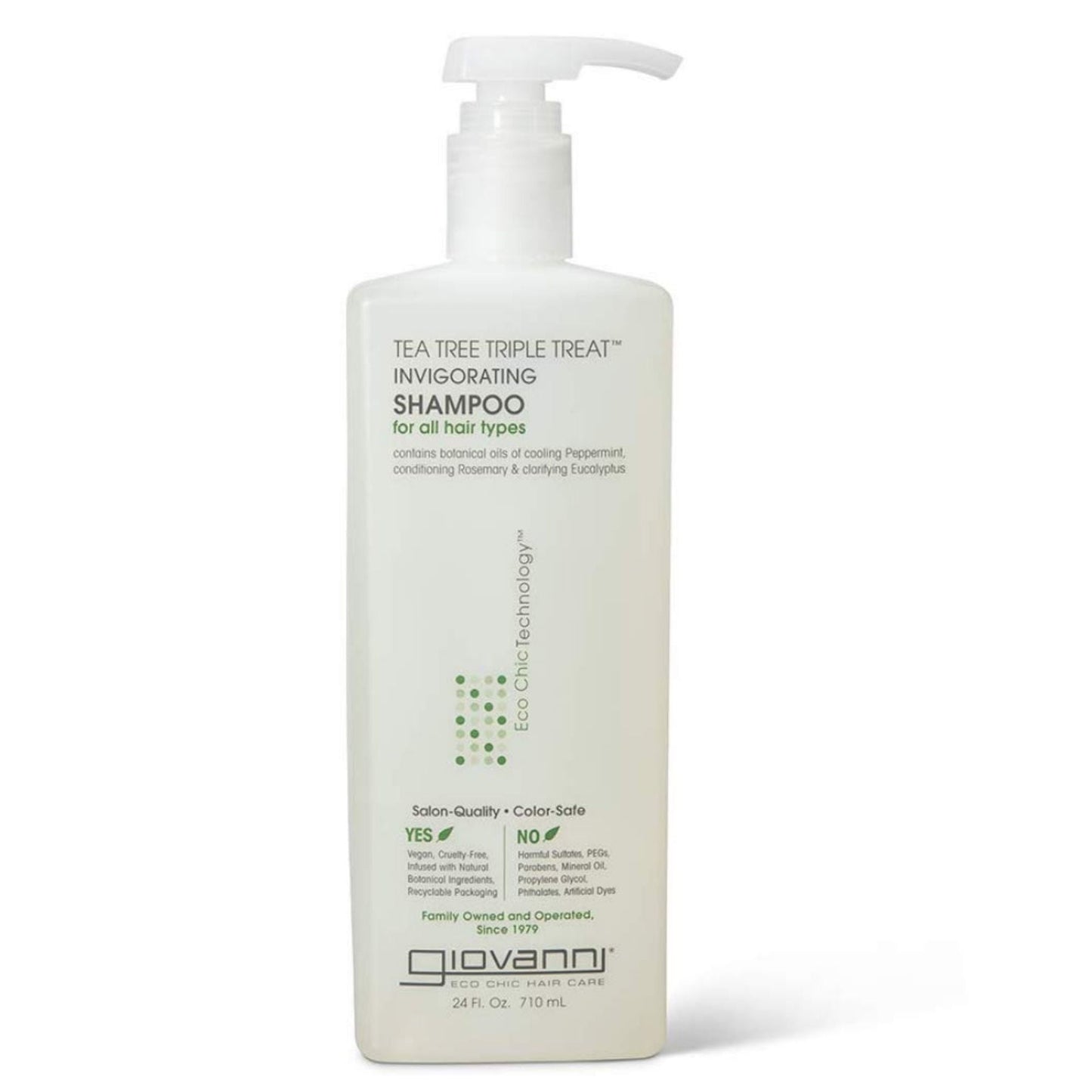 Giovanni Tea Tree Triple Treat Invigorating Shampoo, 2 oz
