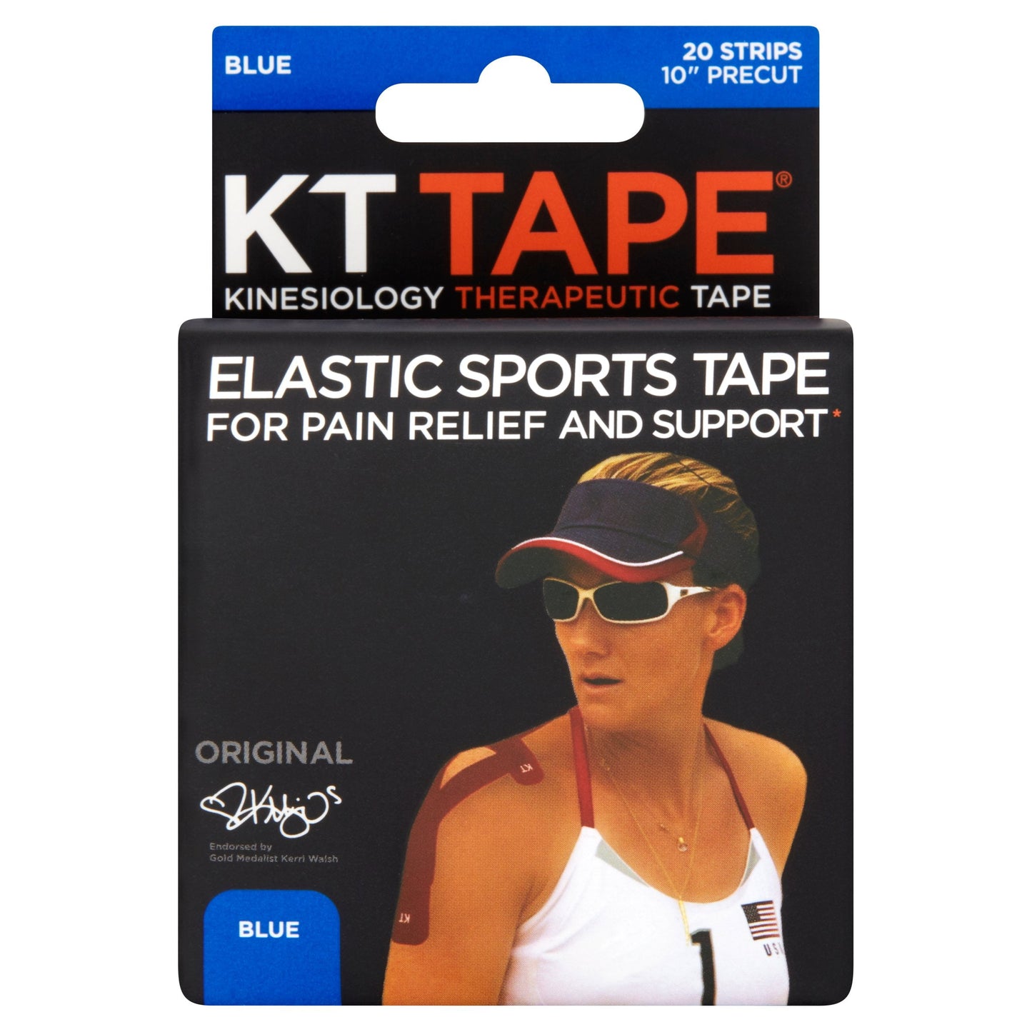 KT TAPE COTTON BLUE 20CT