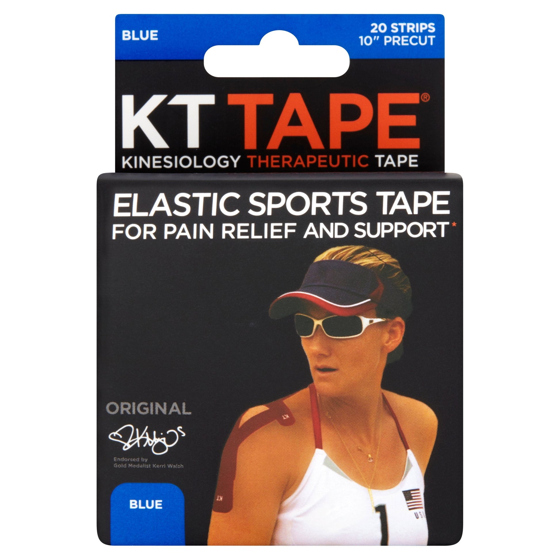 KT TAPE COTTON BLUE 20CT