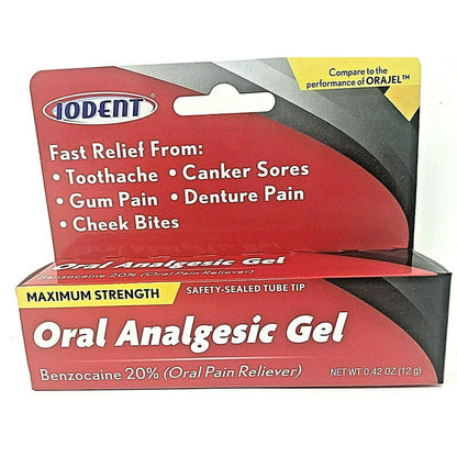 INSTANT ORAL PAIN RELIEF MAX GEL 0.5OZ