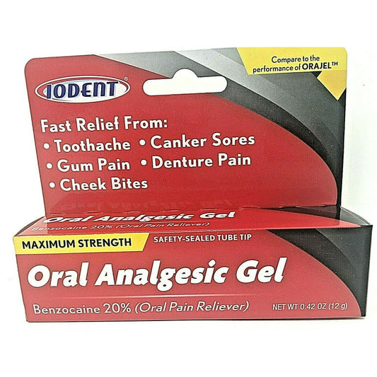 INSTANT ORAL PAIN RELIEF MAX GEL 0.5OZ
