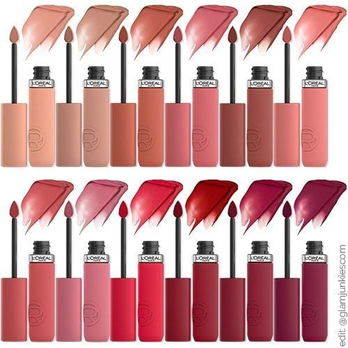 L'ORÉAL PARIS Infallible Lacque Resistance Liquid Lipstick, 600 Le Nu Rose, 0.13 fl oz