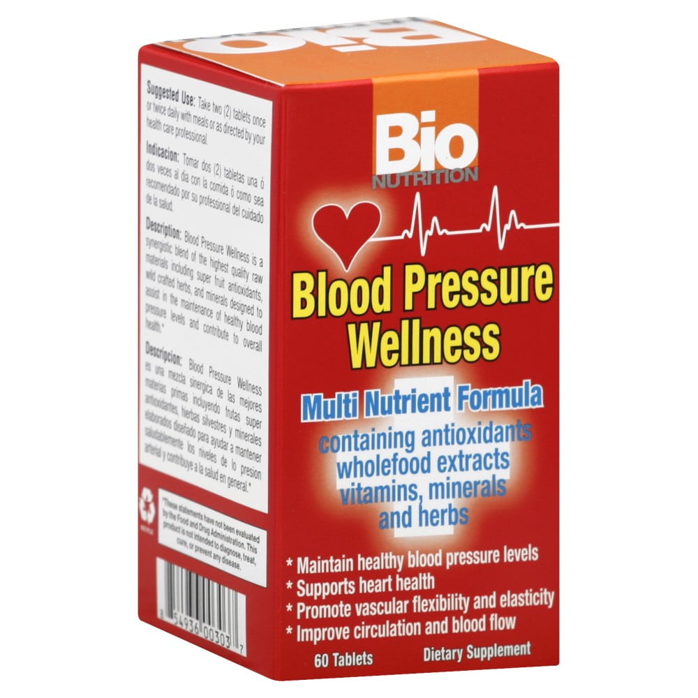 BIO NUTRITION BLOOD PRESSURE WELLNESS