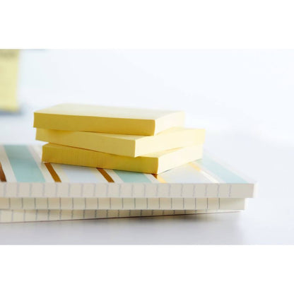 CLi Sticky Notes, 3" x 3" - Yellow, 4 pads