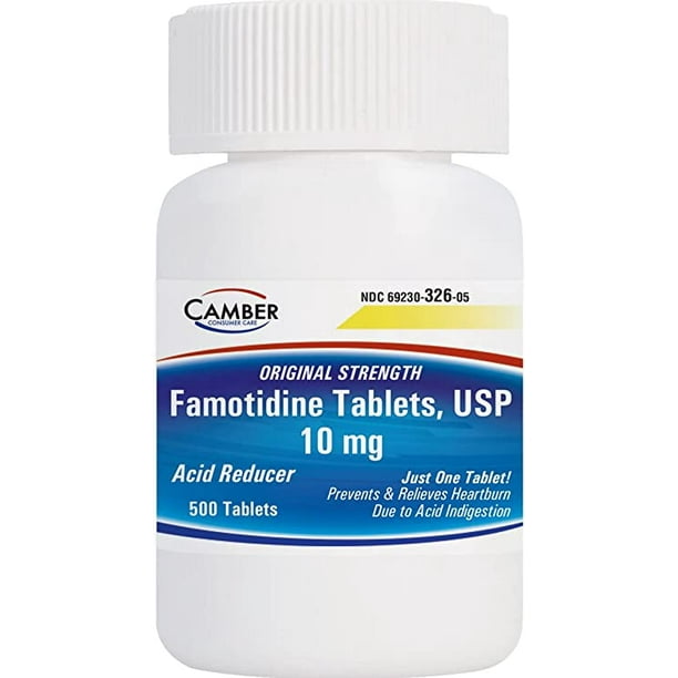 GNP FAMOTIDINE 10 MG TABLET 30CT