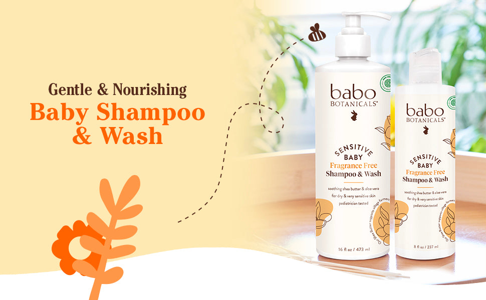BABO BOTANICALS WSH & SHAMP,SENSTV,BBY,FF