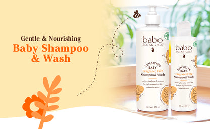 BABO BOTANICALS WSH & SHAMP,SENSTV,BBY,FF