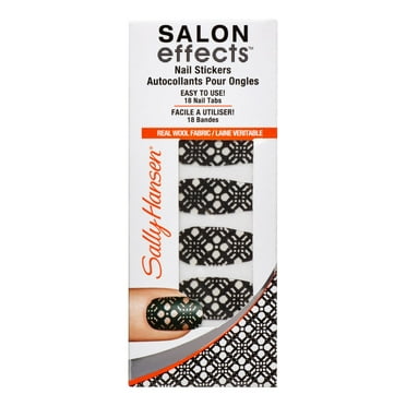 Sally Hansen Salon Effects Nail Strips Nail Polish -A-List Ruby, 32 count