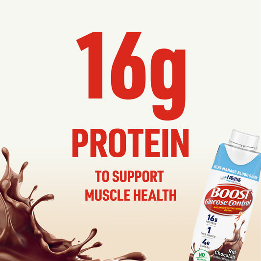 BOOST GLUCOSE CNTRL CHOC LIQ 4X6X8OZ