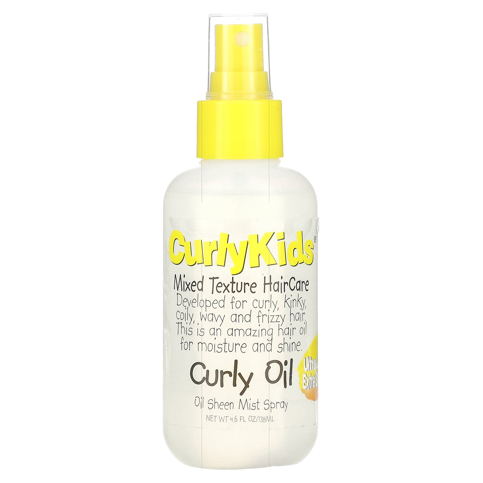 CURLYKIDS CURLY OIL SPRAY  4.6Z