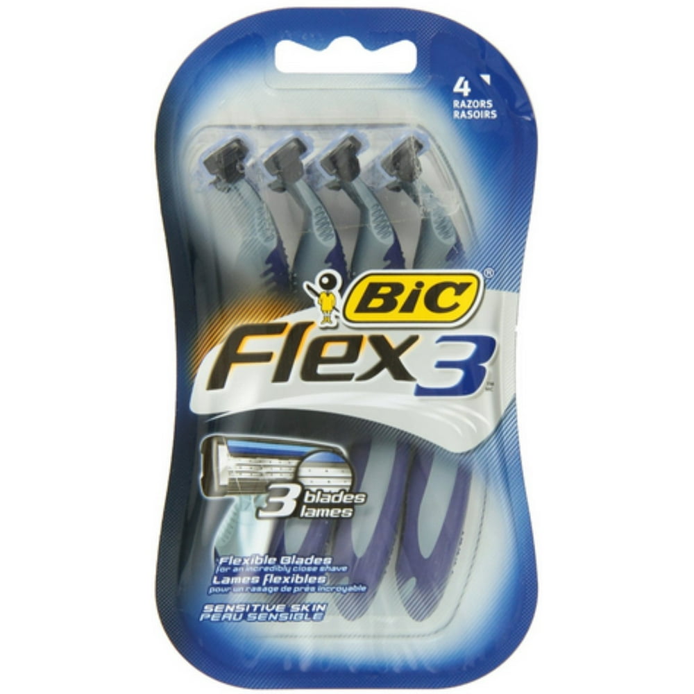 BIC FLEX3 SHAVER 4 SSN