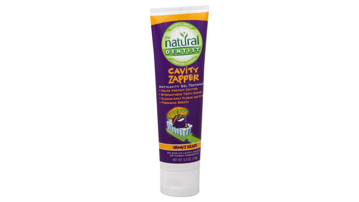 NATURAL DENTIST TPASTE,KIDS CAB ZAP,GRAPE