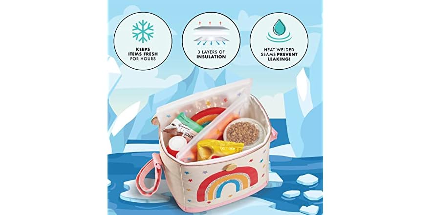 FIT & FRESH LUNCH BAG,CONNOR,SOLID