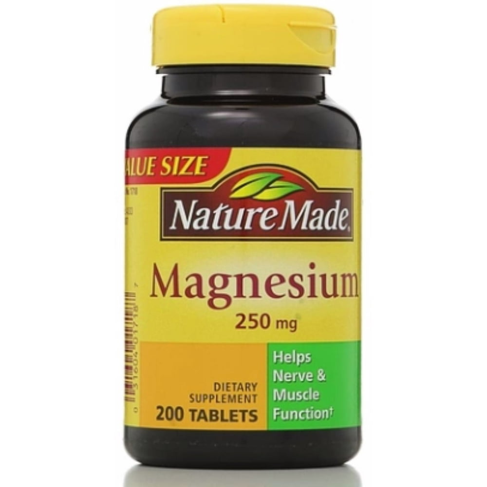 MAGNESIUM HI ABSRB 250MG SGC 60CT NAT TR