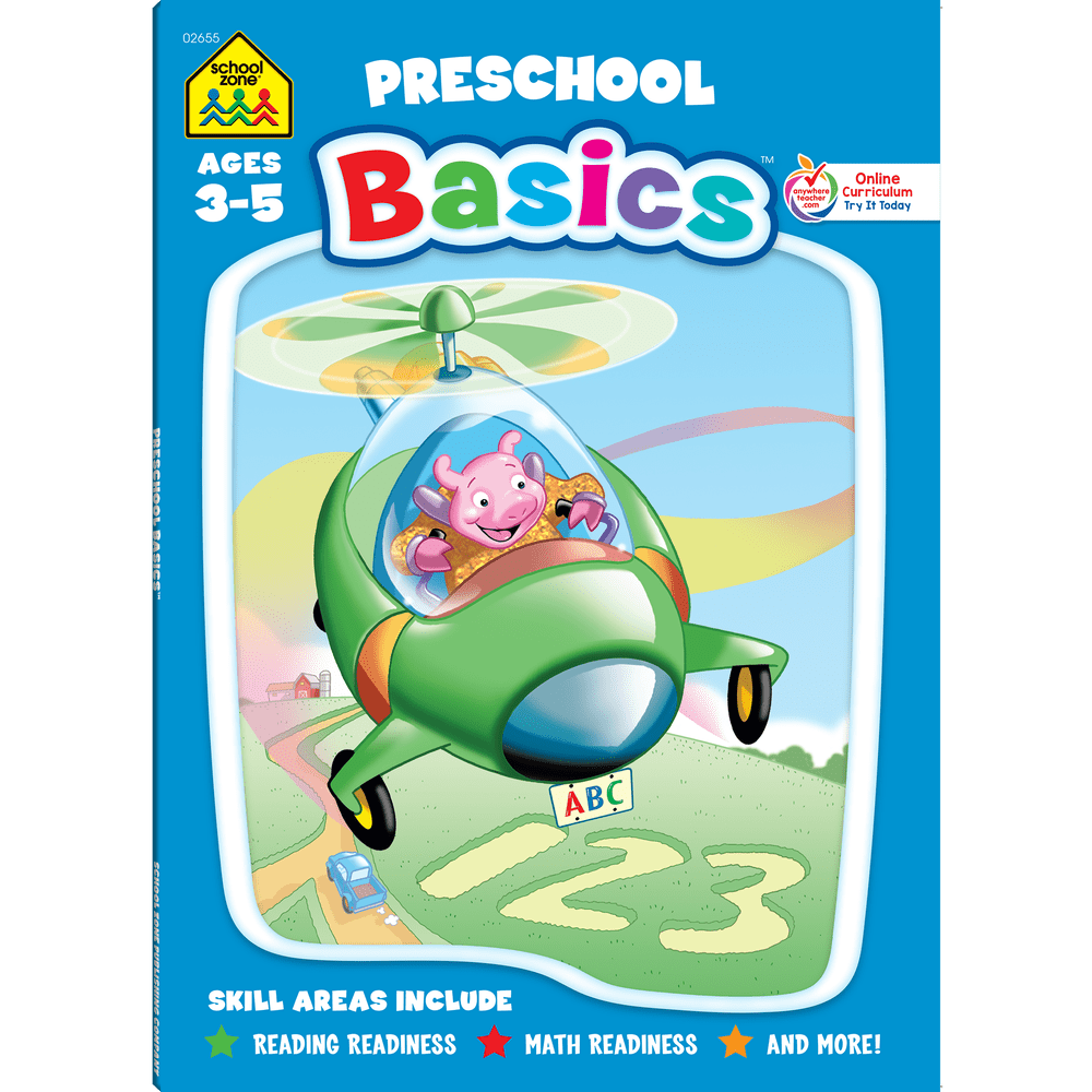 School Zone Preschool Scholar Workbook