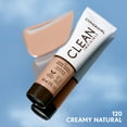 COVERGIRL Clean Invisible Foundation, Carded - 120 Creamy Natural