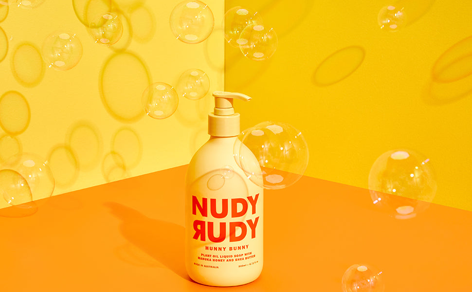 NUDY RUDY BODY WASH,HUNNY BUNNY