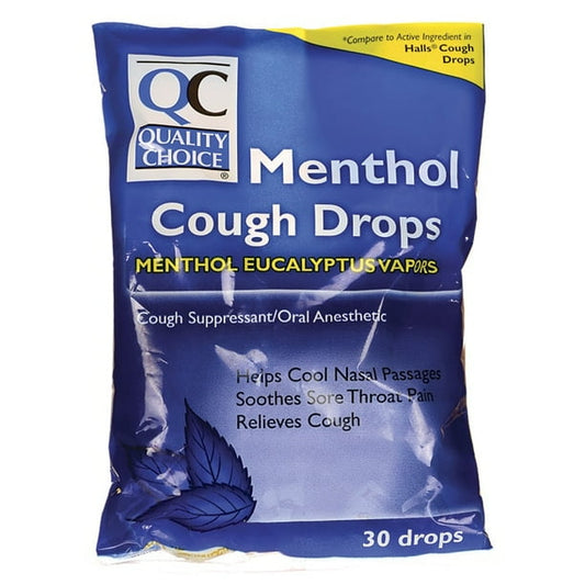 GS COUGH DROPS BAG MENTHOL 30CT