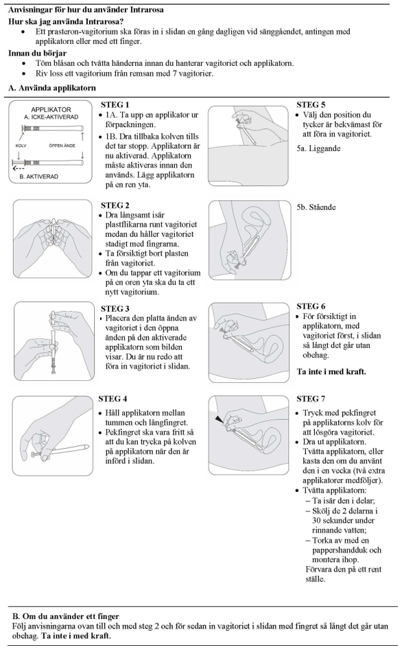 INTRAROSA SU 6.5MG 28
