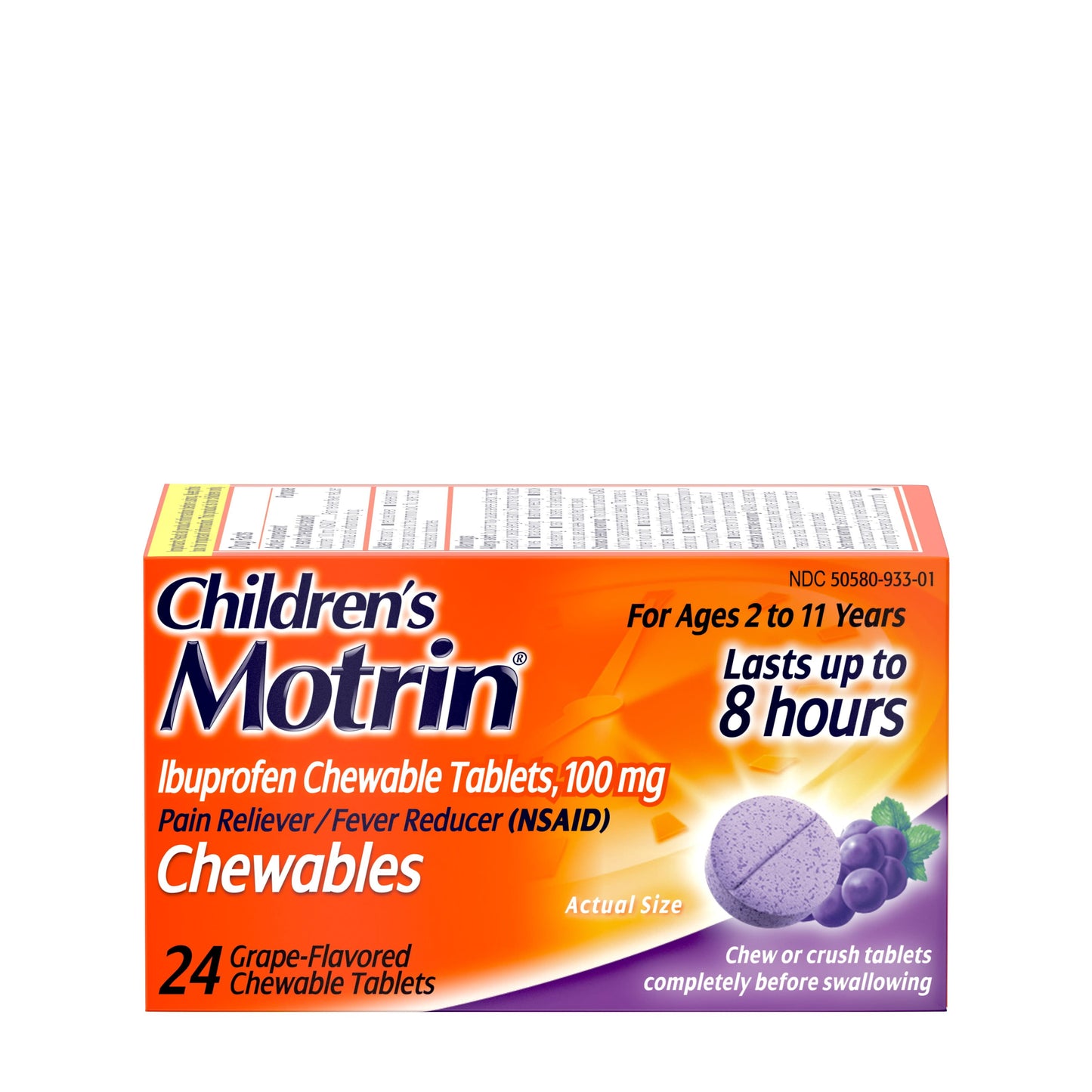 MOTRIN CHD SS 100MG/5ML 120ML BGM