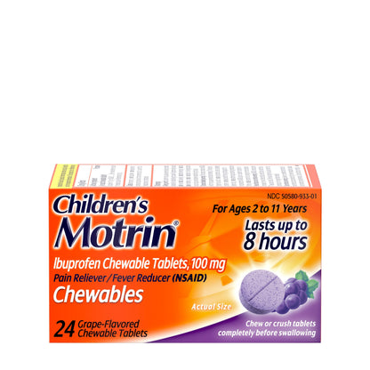 MOTRIN CHD SS 100MG/5ML 120ML BGM