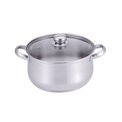 Culinary Edge 02104 Dutch Oven with Glass Cover, 4-Quart