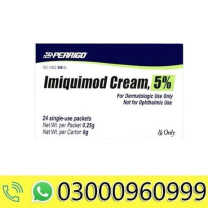 IMIQUIMOD PK 5% 12X0.25GM CREAM
