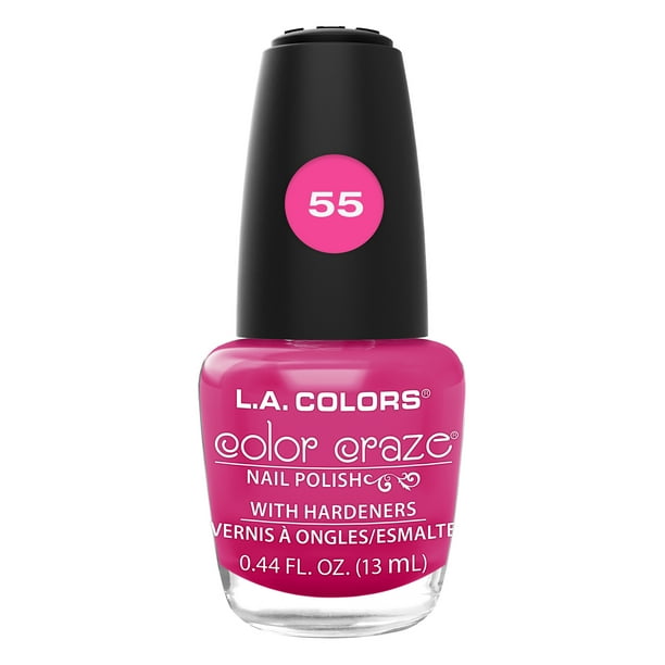 L.A. Colors Color Craze Extreme Shine Gel Nail Polish - Vampy, 0.44 fl oz