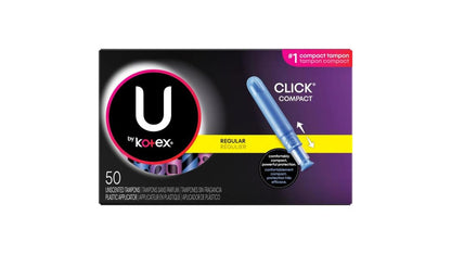 U BY KOTEX CLICK REG CMPCT TMP 6X32