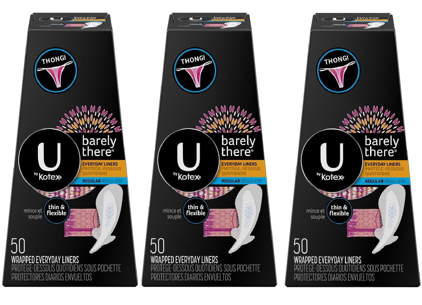 U BY KOTEX BAL PA 50 THONG LINER
