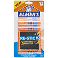 ELMER'S Re-Stick Glue Sticks - Clear, 2 count