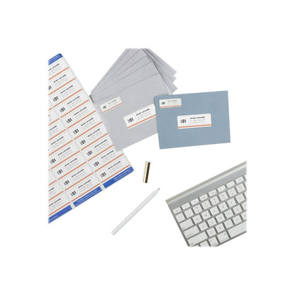 Avery Easy Peel Address Labels, 1" x 2.625" - White, 300 count