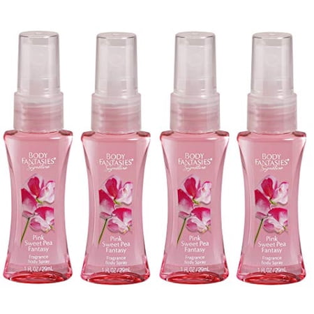 Body Fantasies Travel Sized Body Mist - Sweet Pea Fantasy, 1.7 oz