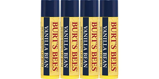Burts Bees Lip Balm Moisturize Vanilla Bean (6in)