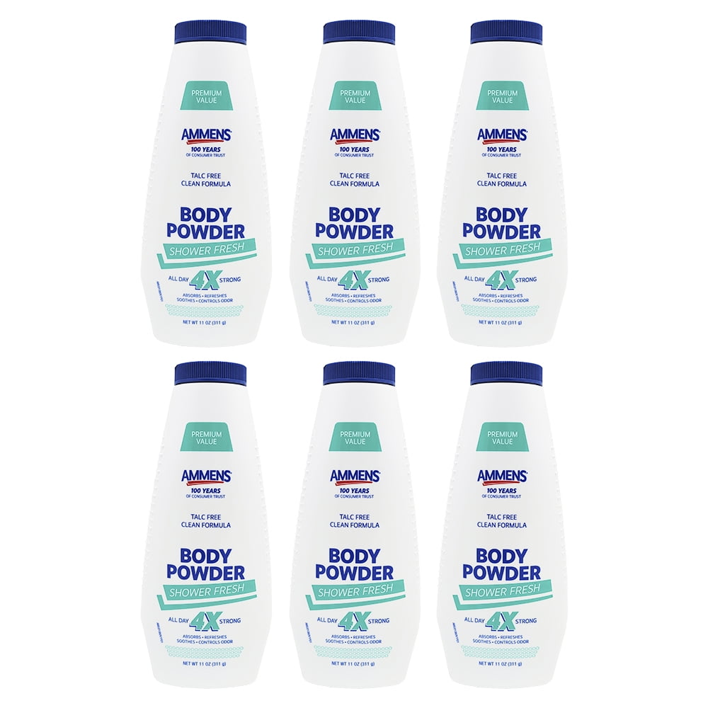 AMMENS SHWR FRSH TALC FREE BODY PWD 11OZ