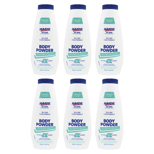 AMMENS SHWR FRSH TALC FREE BODY PWD 11OZ