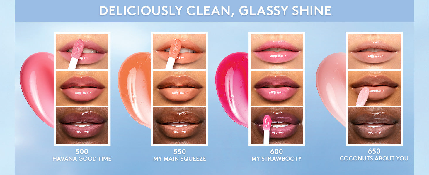 COVERGIRL Clean Fresh Yummy Lip Gloss - 100 Let's Get Fizzical