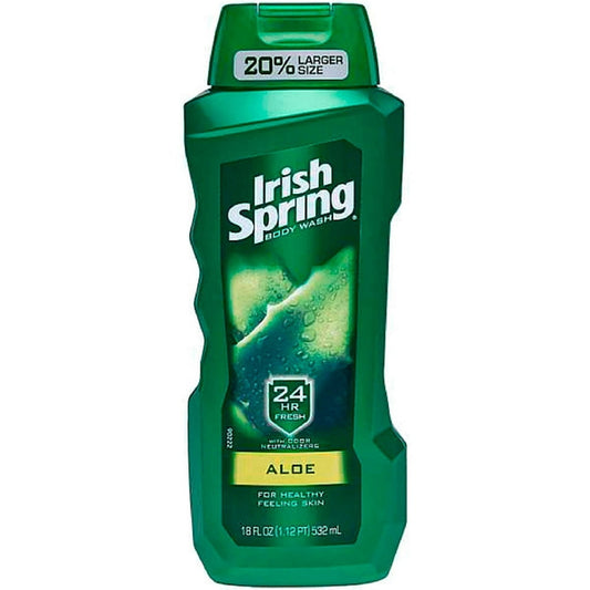 IRISH SPRING BODY WASH ALOE 18OZ