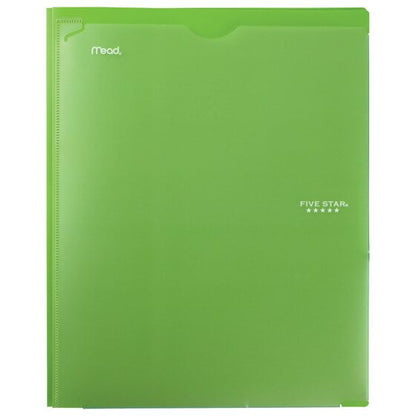 Five Star Customizable Plastic Folder, Assorted Colors