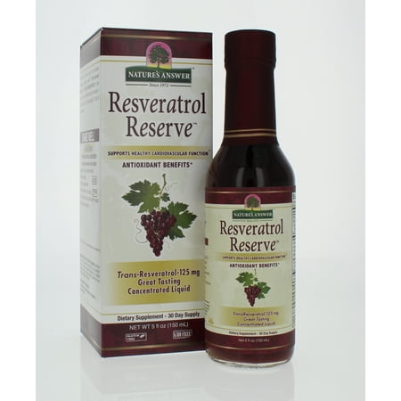 NATURE'S ANSWER RESVERATROL RESERVE LIQ