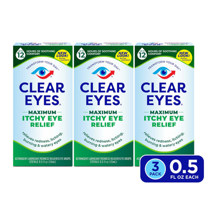 CLEAR EYES ADV DRY & ITCHY RLF DRP 0.5OZ