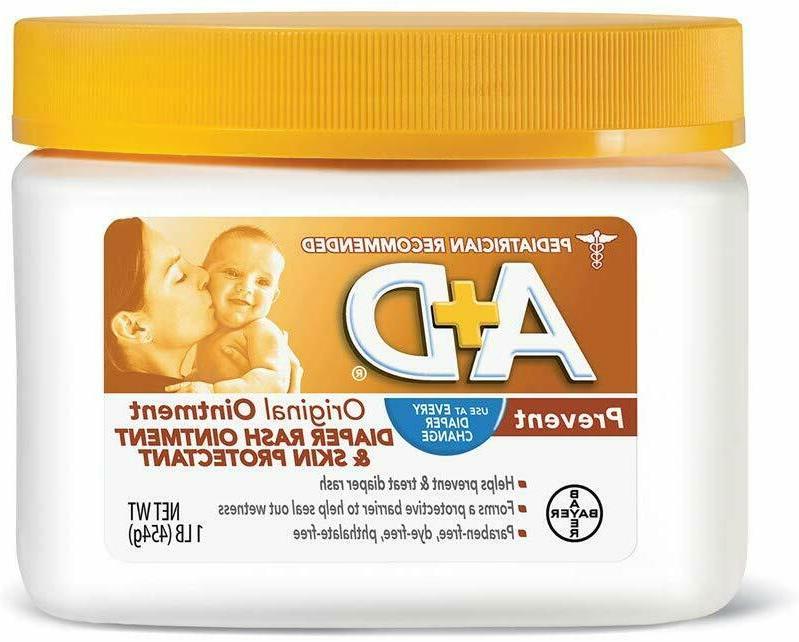 A+D Original Ointment 16oz Diaper Rash & Skin Protectant