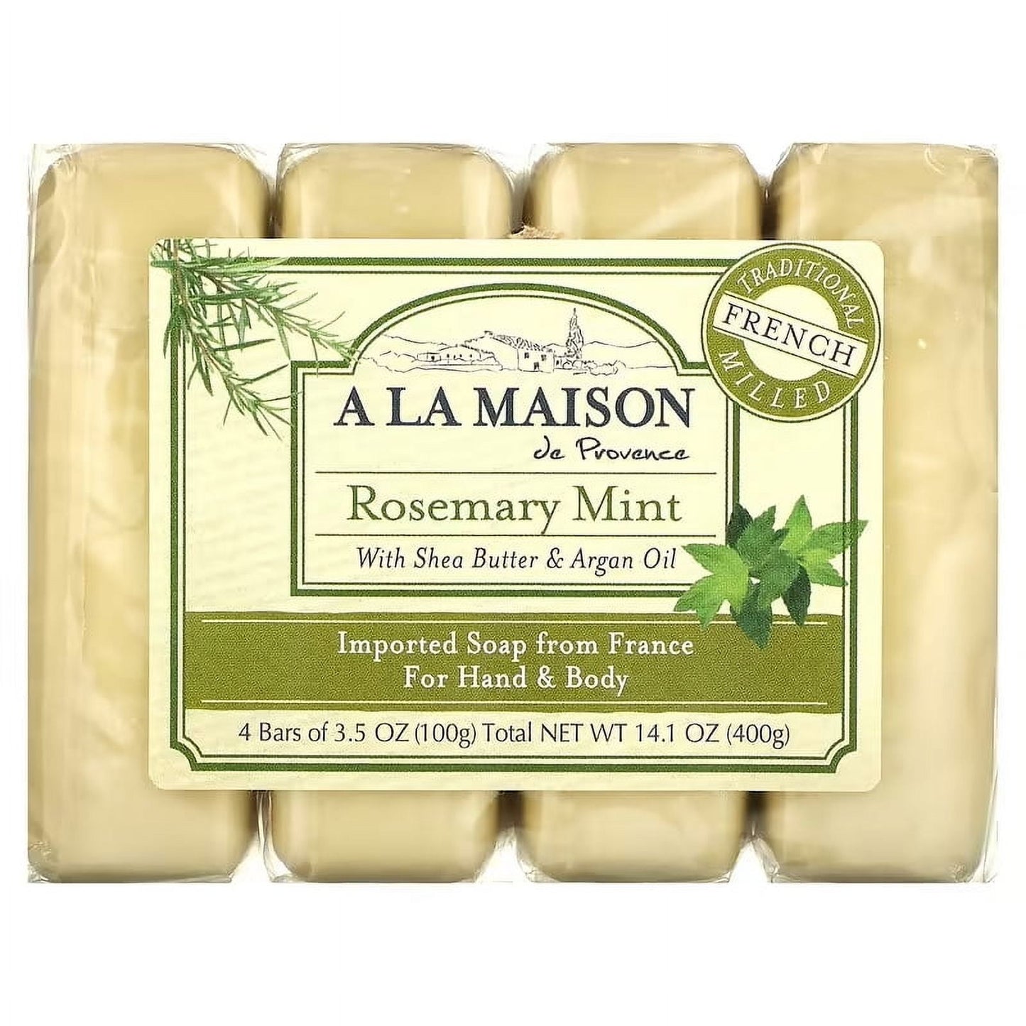 A LA MAISON BAR SOAP,VALUE PK,RSMRY