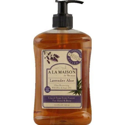 A LA MAISON FRENCH LIQ SOAP,LAV ALOE