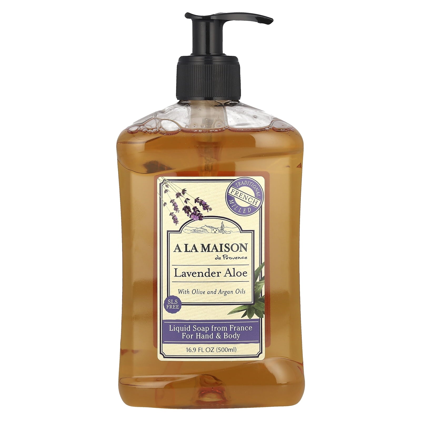A LA MAISON FRENCH LIQ SOAP,LAV ALOE