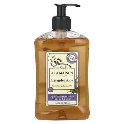 A LA MAISON FRENCH LIQ SOAP,LAV ALOE
