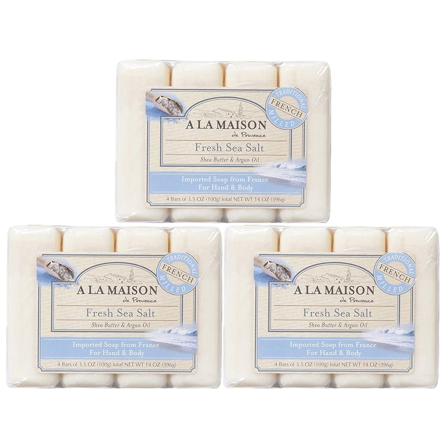 A LA MAISON BAR SOAP,FRESH SEA SALT