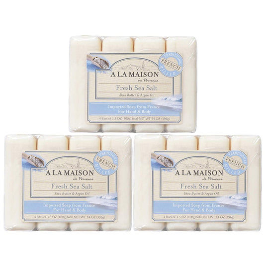 A LA MAISON BAR SOAP,FRESH SEA SALT