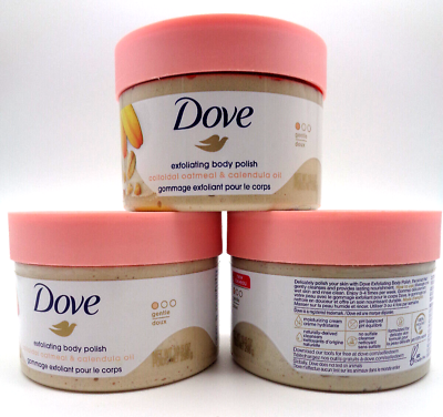 Dove Body Scrub 3.5oz Frosted Cranberry