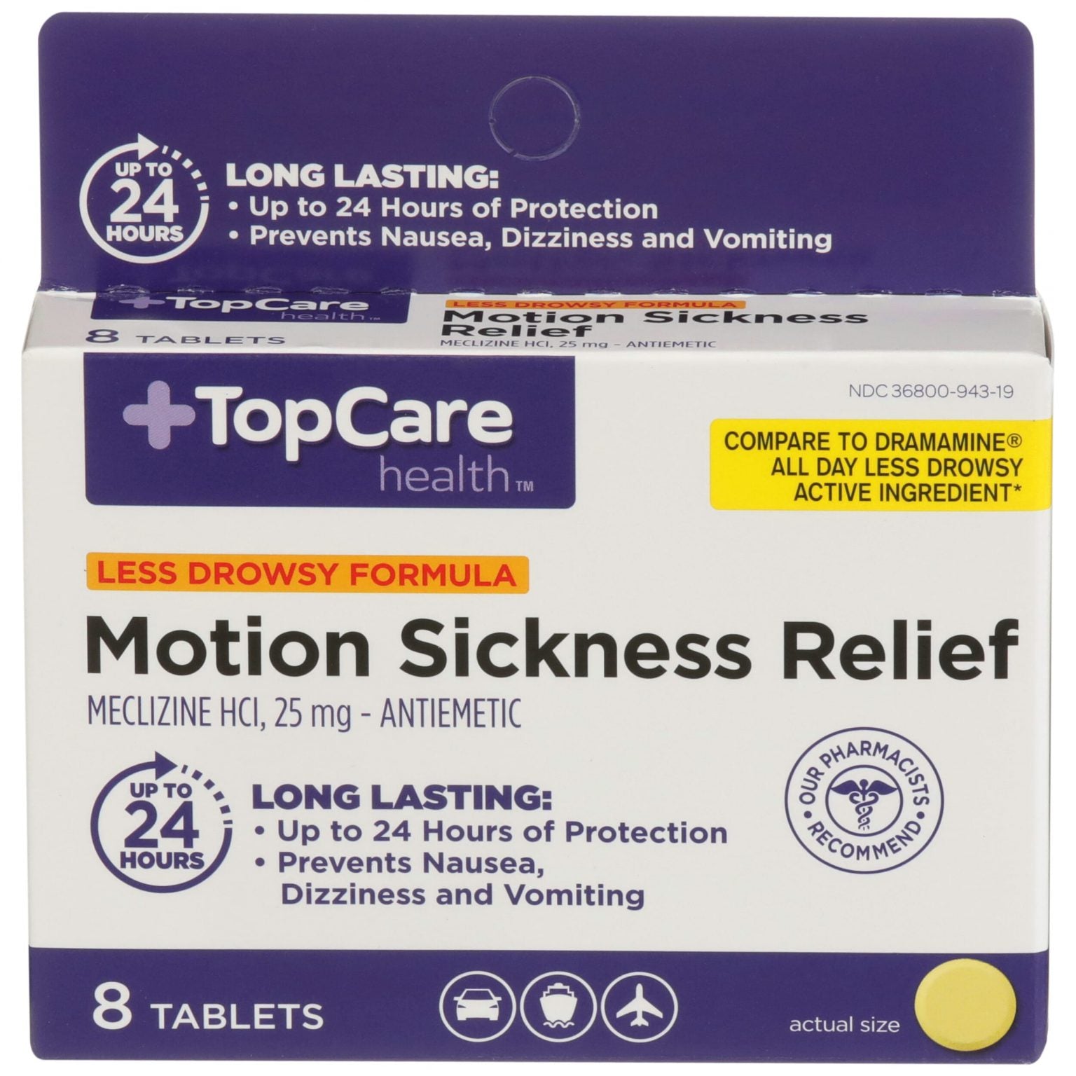 Motion Sickness Tablets